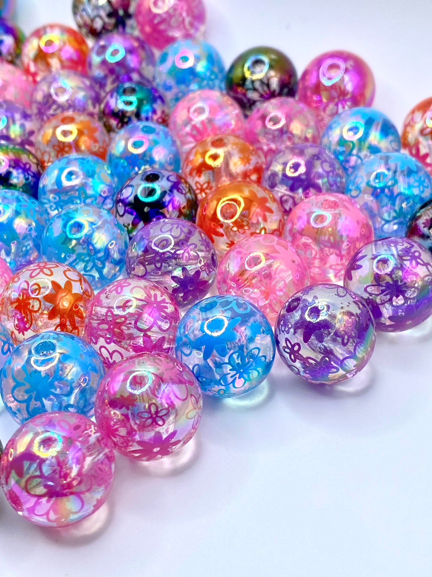 Just Bloom Acrylic Beads