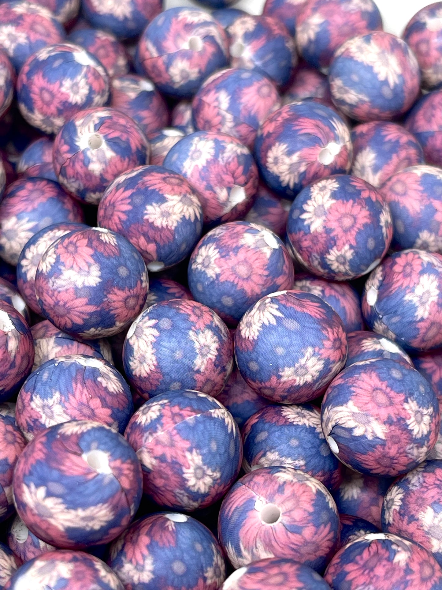 Nothing But Flowers Printed Beads