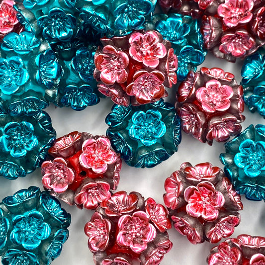 Flowers Don't Tell, They Show Fancy Beads
