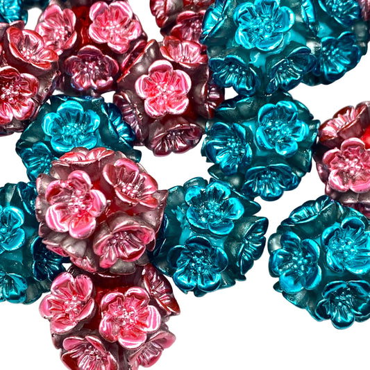 Flowers Don't Tell, They Show Fancy Beads