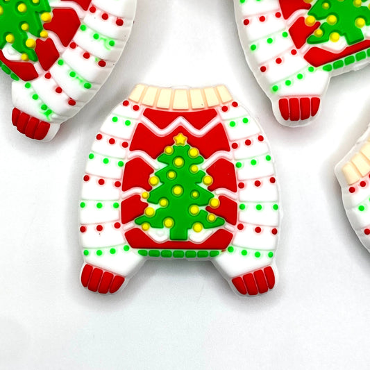 This is my Ugly Sweater Silicone Focal Beads