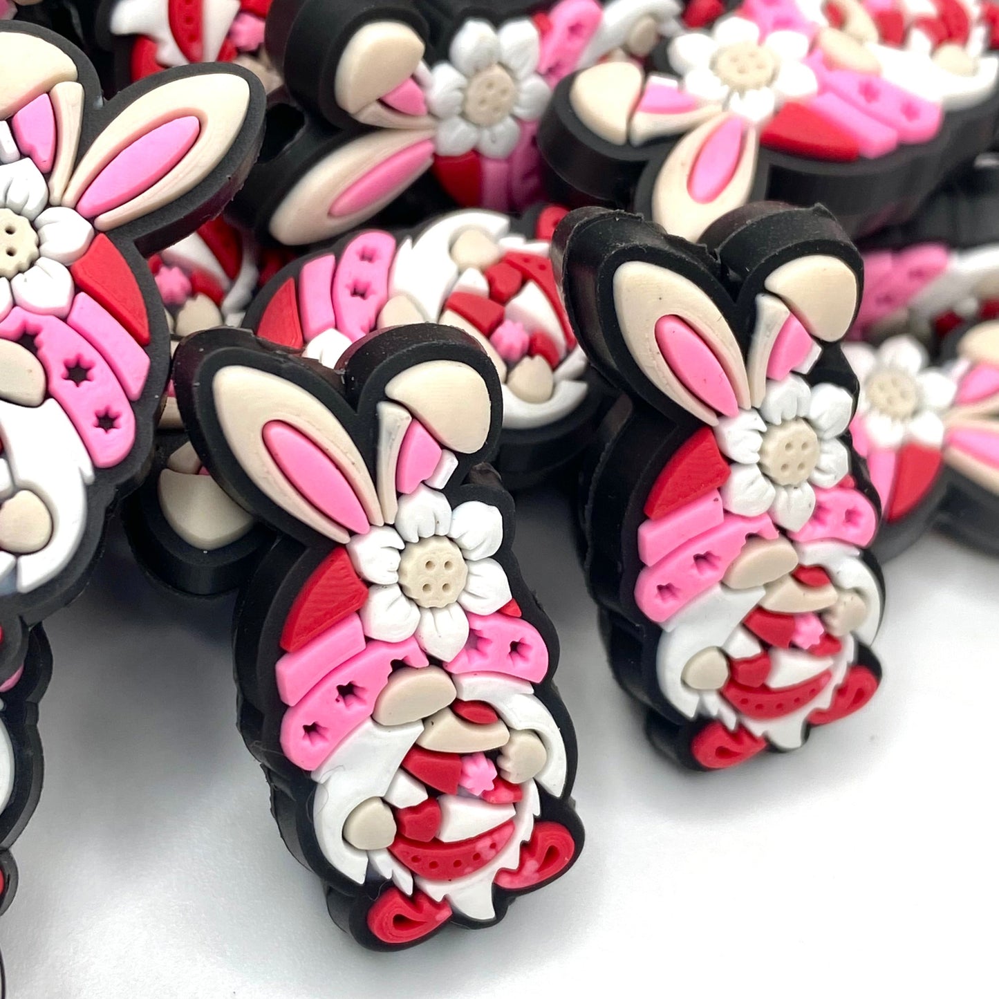 Pinky The Easter Gnome Focal Beads - ECBS EXCLUSIVE