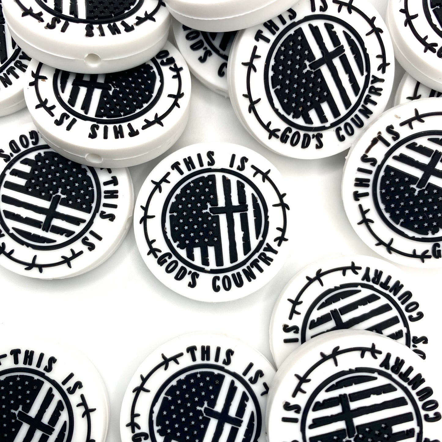 This Is God's Country Focal Beads - EXCLUSIVE