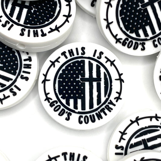 This Is God's Country Focal Beads - EXCLUSIVE