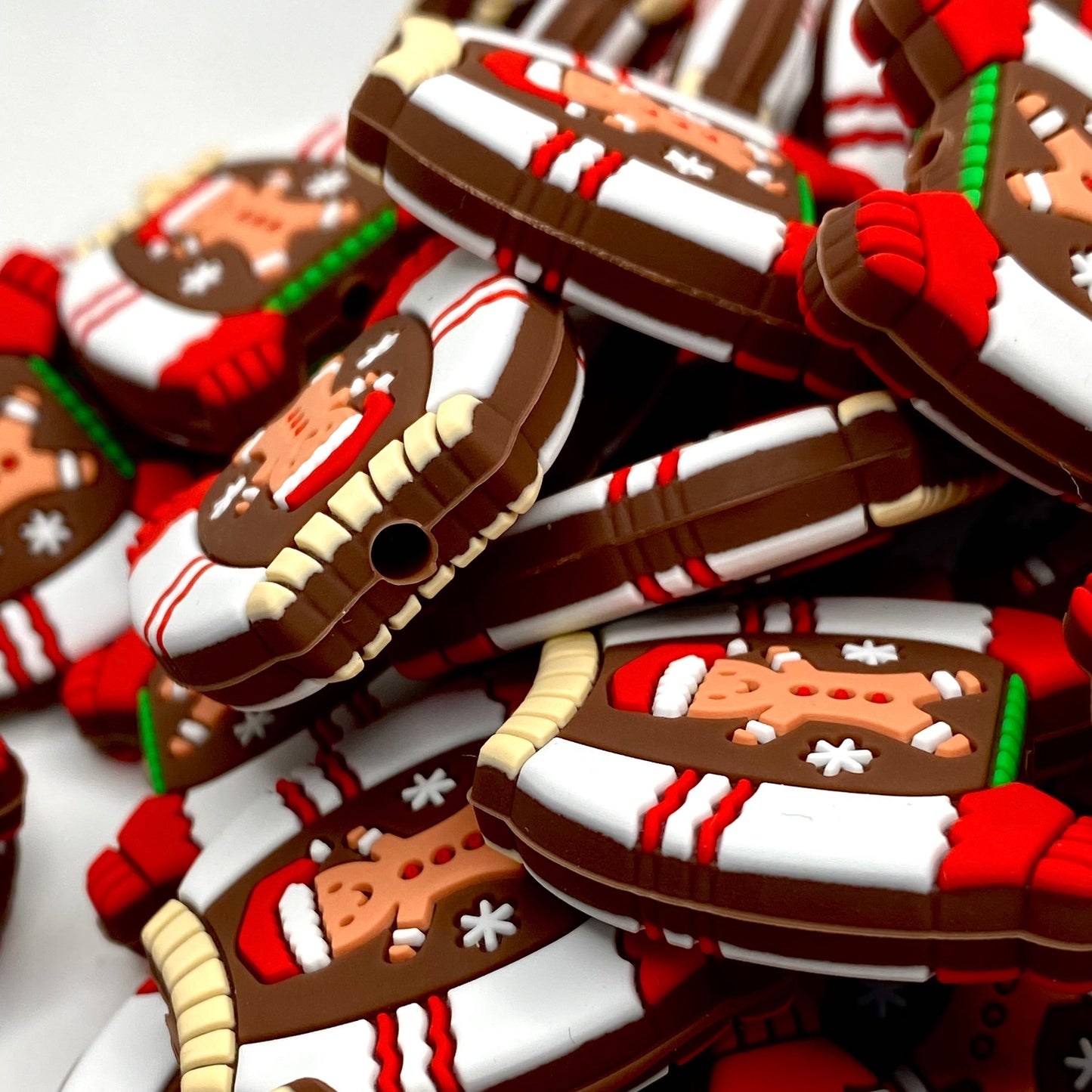 This is my Ugly Sweater 2.0 Silicone Focal Beads