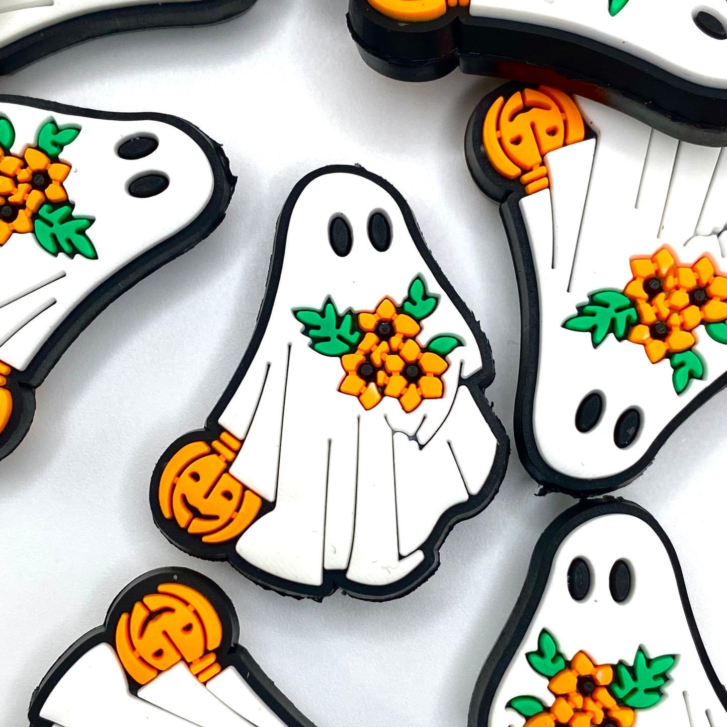 Boo Bouquet PVC Focal Beads