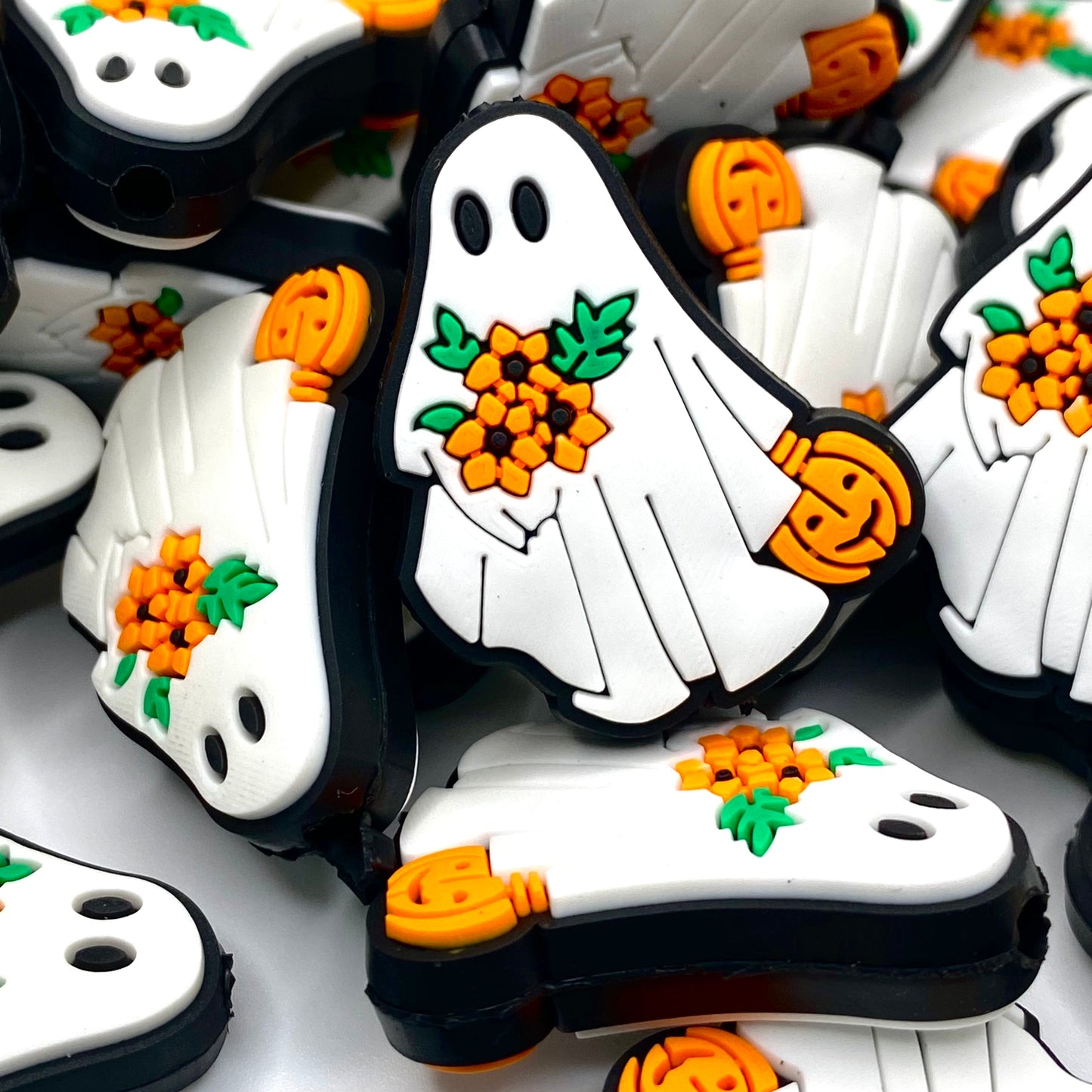 Boo Bouquet PVC Focal Beads