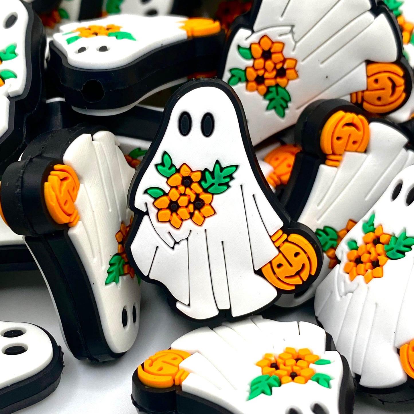 Boo Bouquet PVC Focal Beads