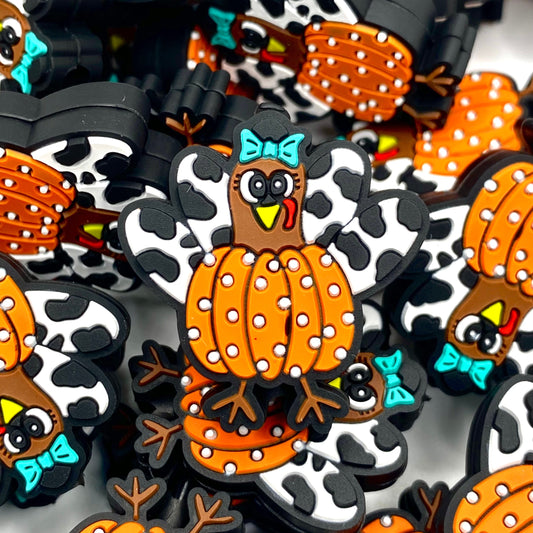 It's Turkey Time Silicone Focal Beads