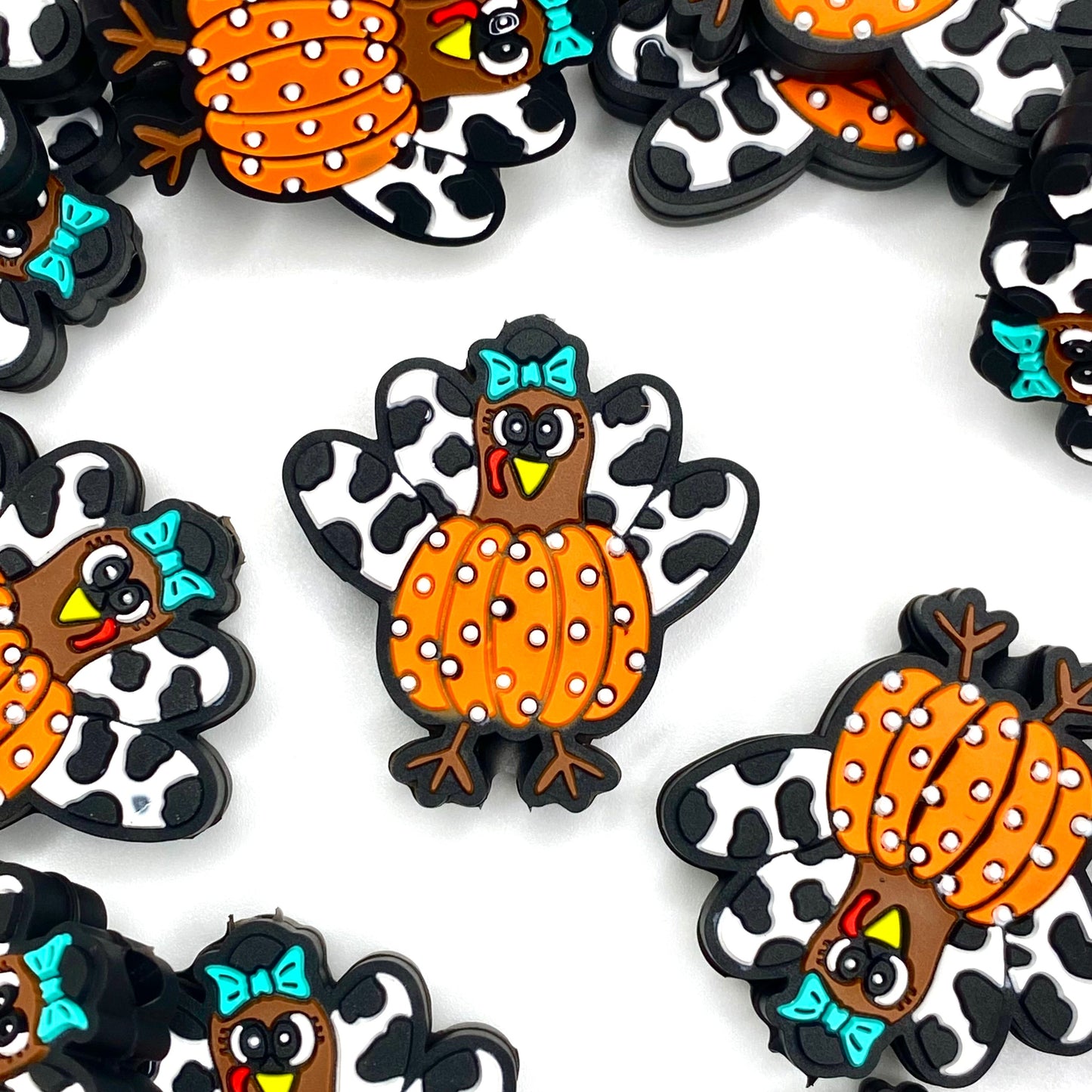 It's Turkey Time Silicone Focal Beads