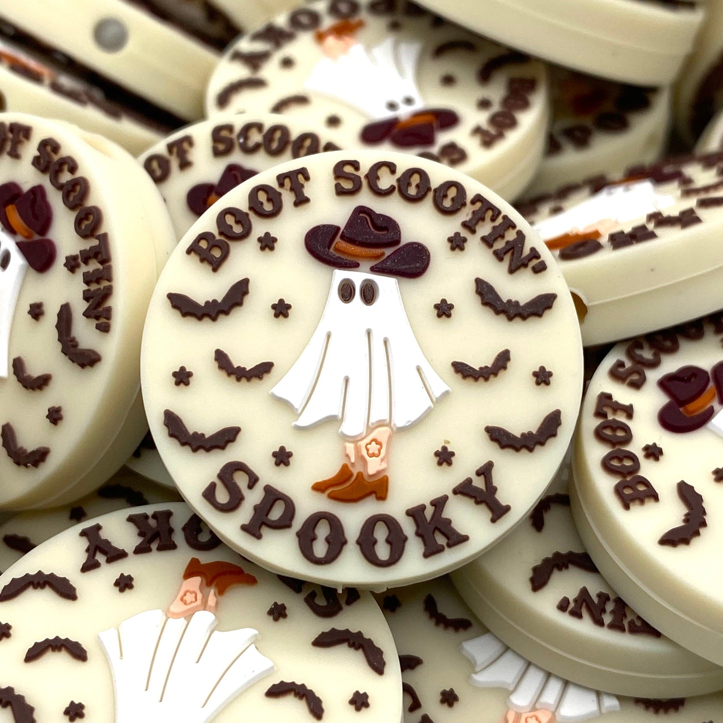 Boot Scootin Spooky Silicone Focal Beads