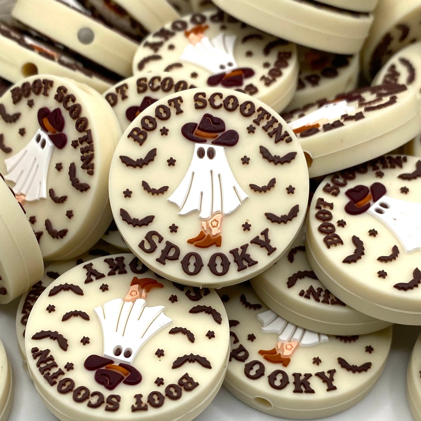 Boot Scootin Spooky Silicone Focal Beads