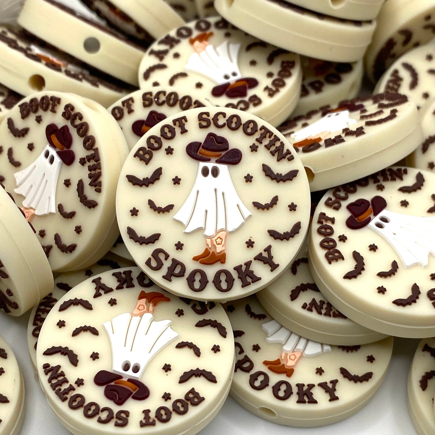 Boot Scootin Spooky Silicone Focal Beads