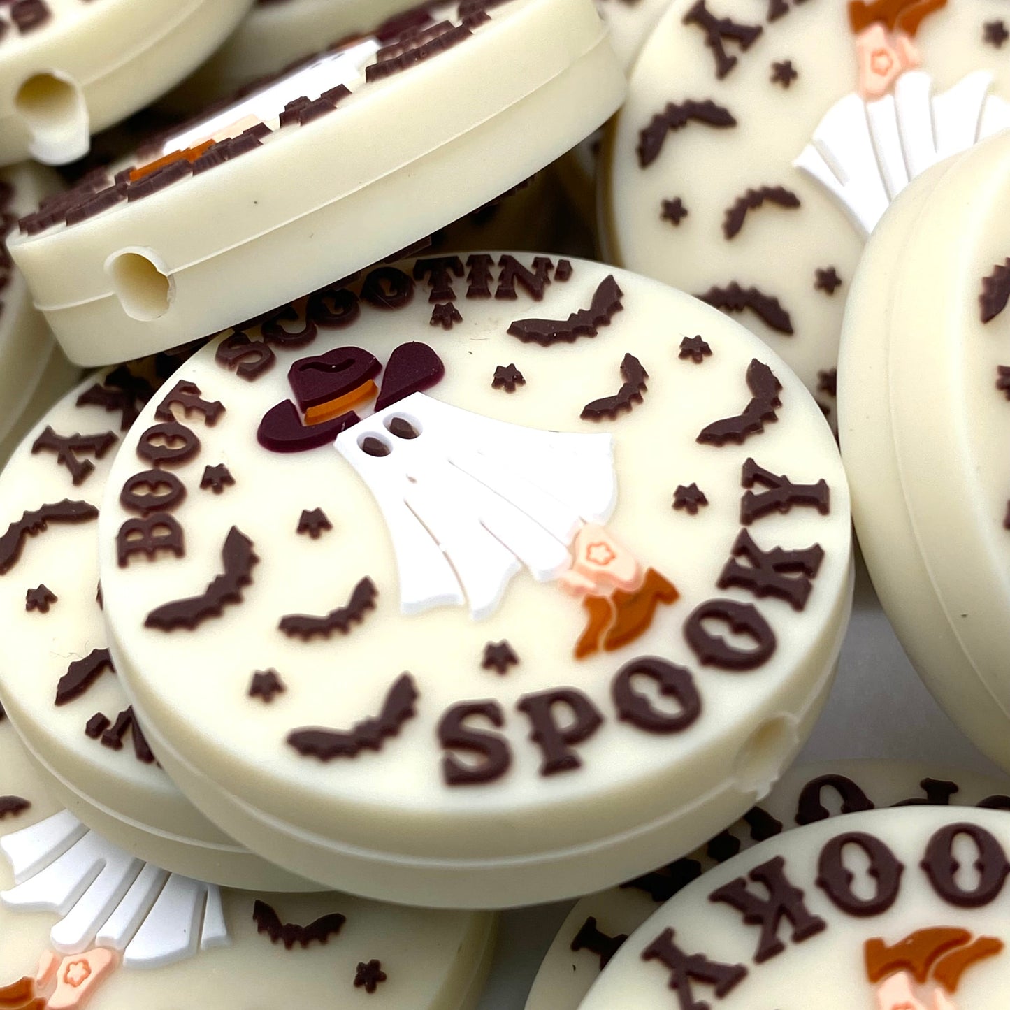 Boot Scootin Spooky Silicone Focal Beads