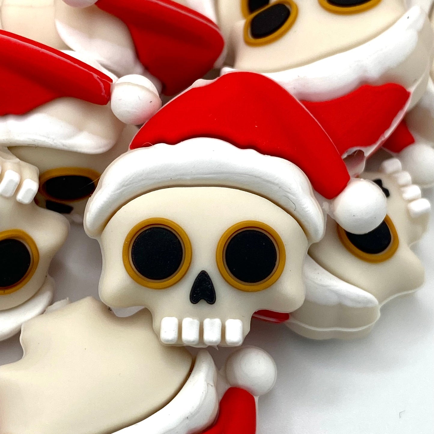 I Ghost People All Year Round 3D Silicone Focal Beads