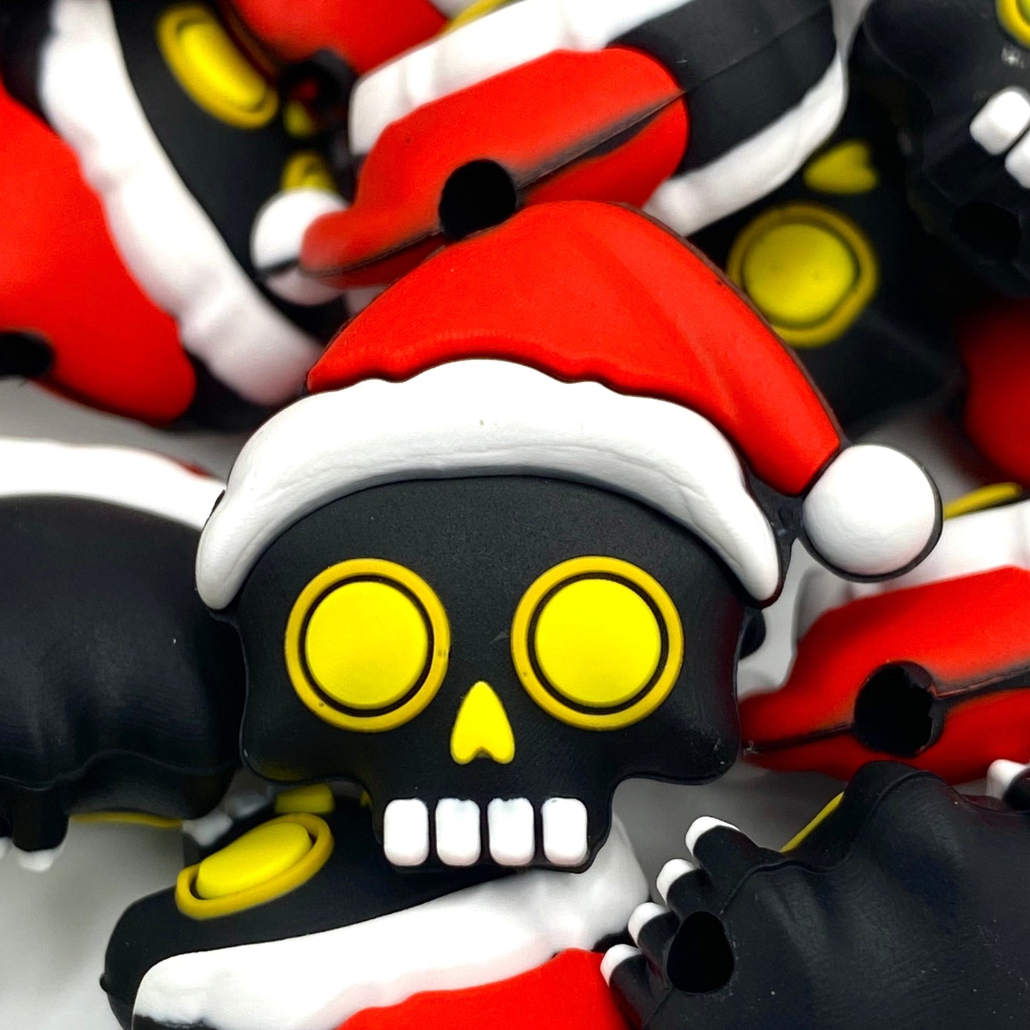 I Ghost People All Year Round 3D Silicone Focal Beads
