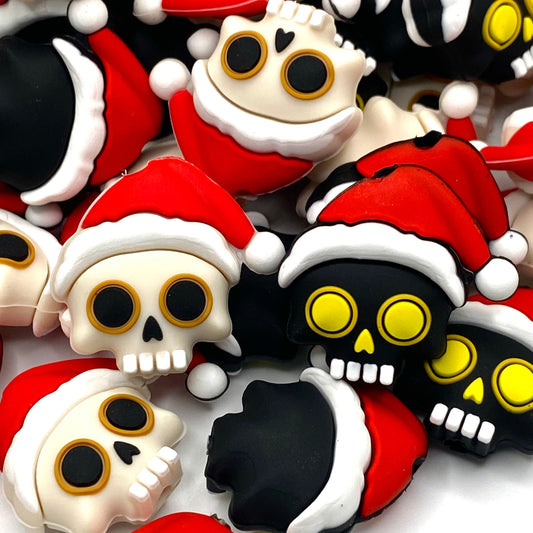 I Ghost People All Year Round 3D Silicone Focal Beads