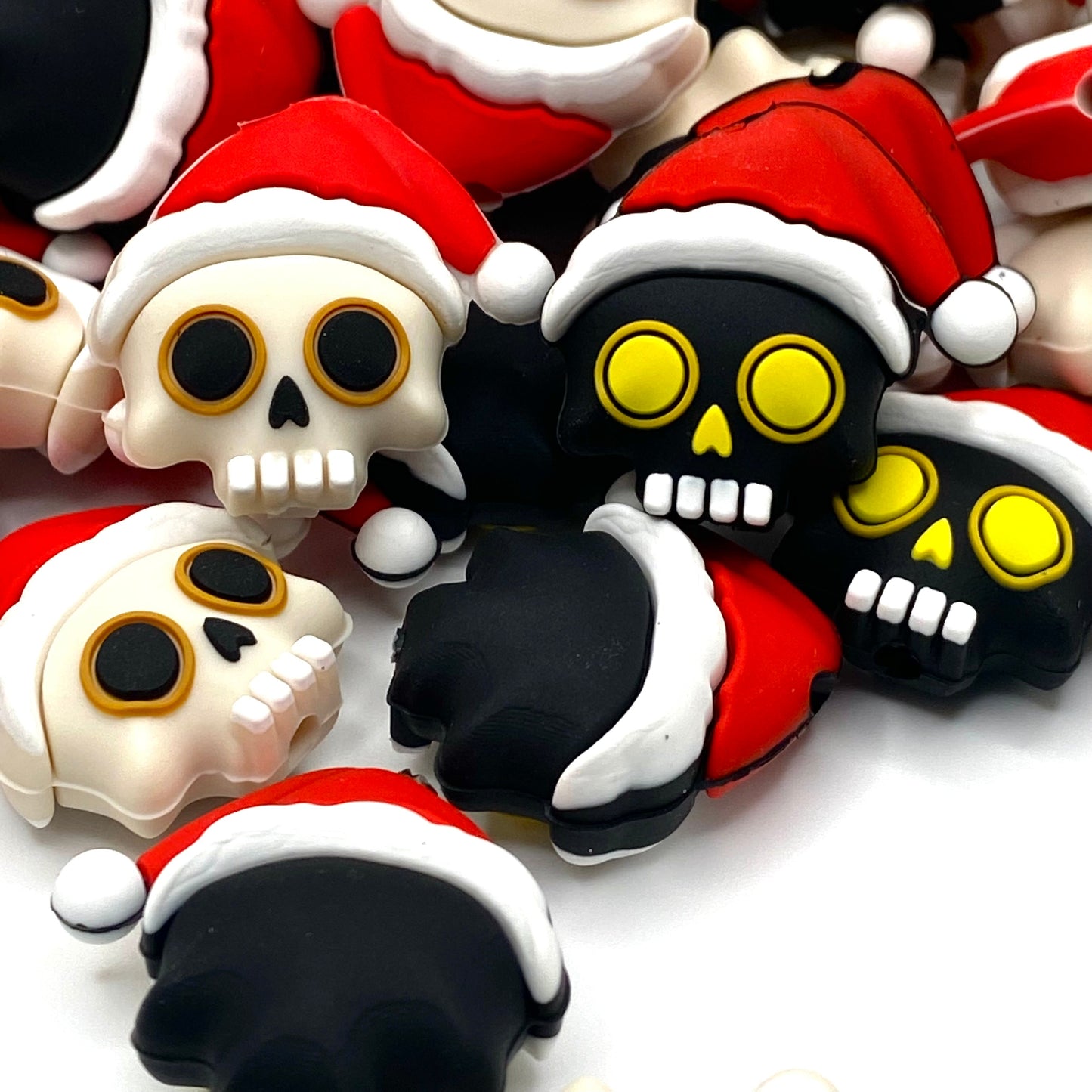 I Ghost People All Year Round 3D Silicone Focal Beads