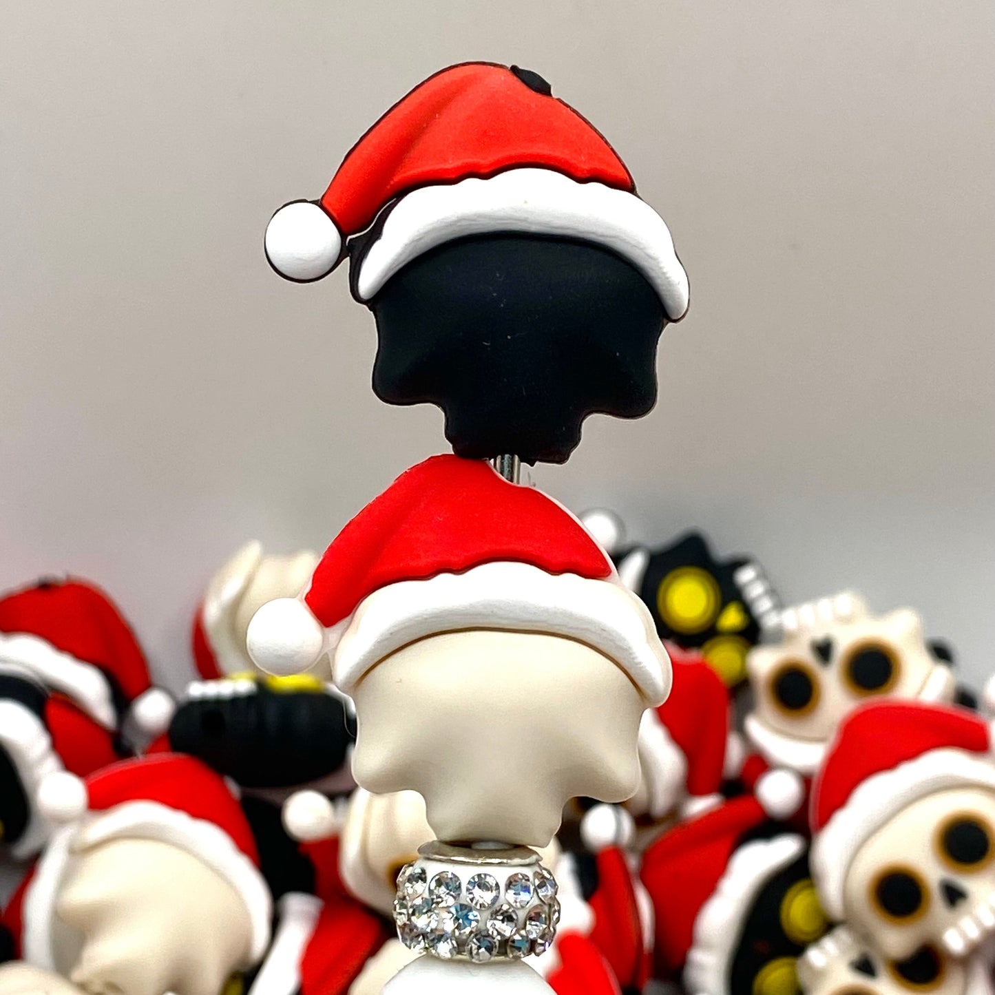 I Ghost People All Year Round 3D Silicone Focal Beads