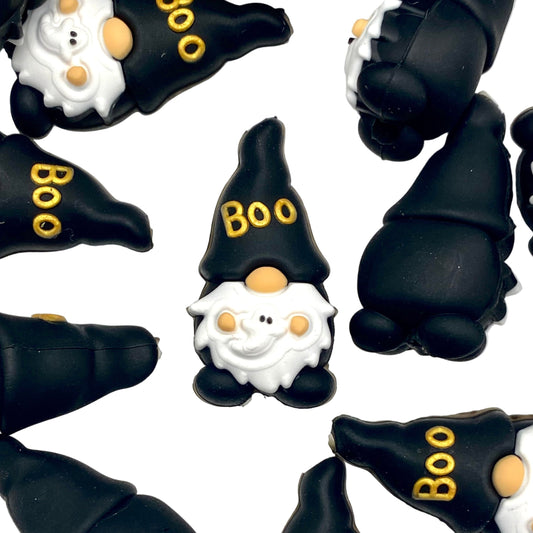 Happy Boo Day 3D Silicone Focal Beads
