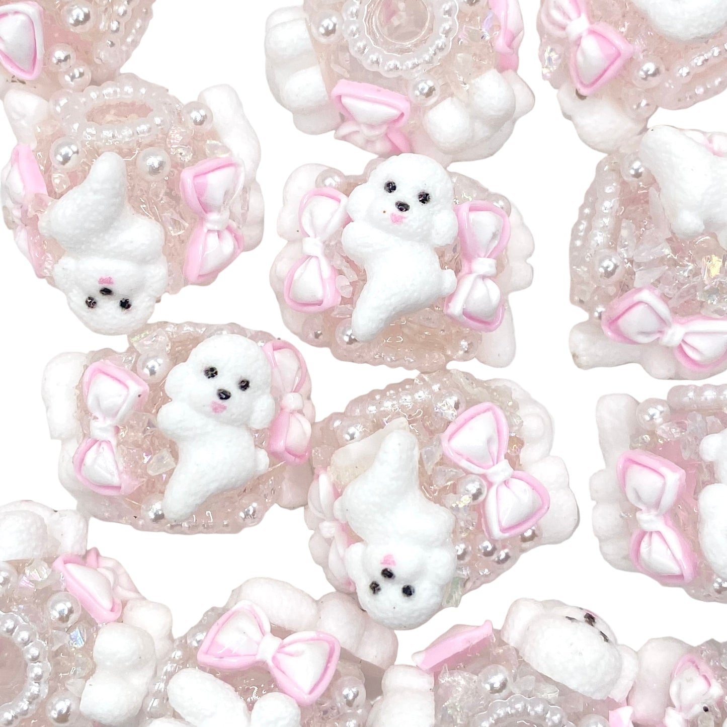 Life Is Better with Poodles Fancy Beads