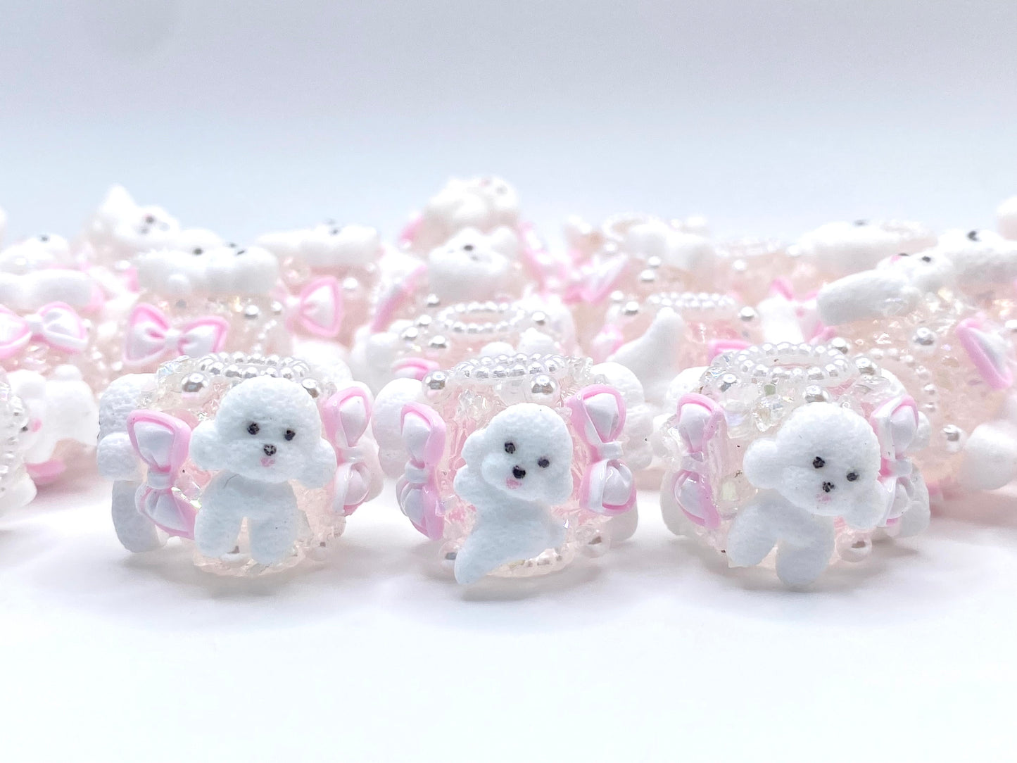 Life Is Better with Poodles Fancy Beads