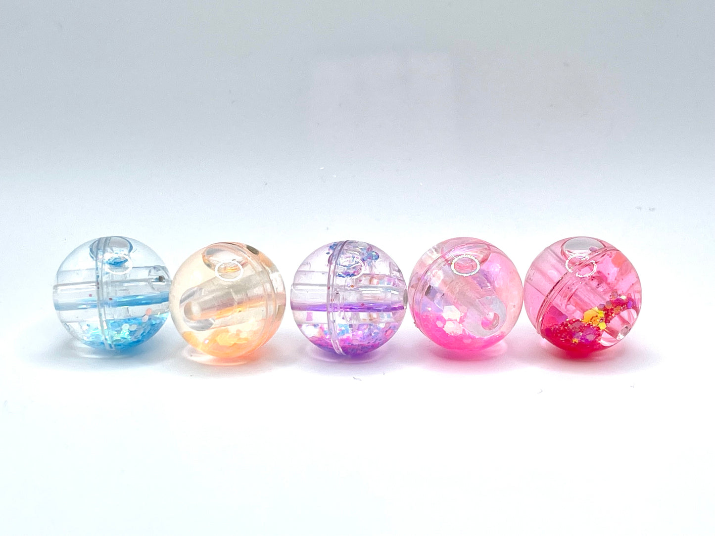 Glitter Snow Globe Luxury Beads (Water Beads)