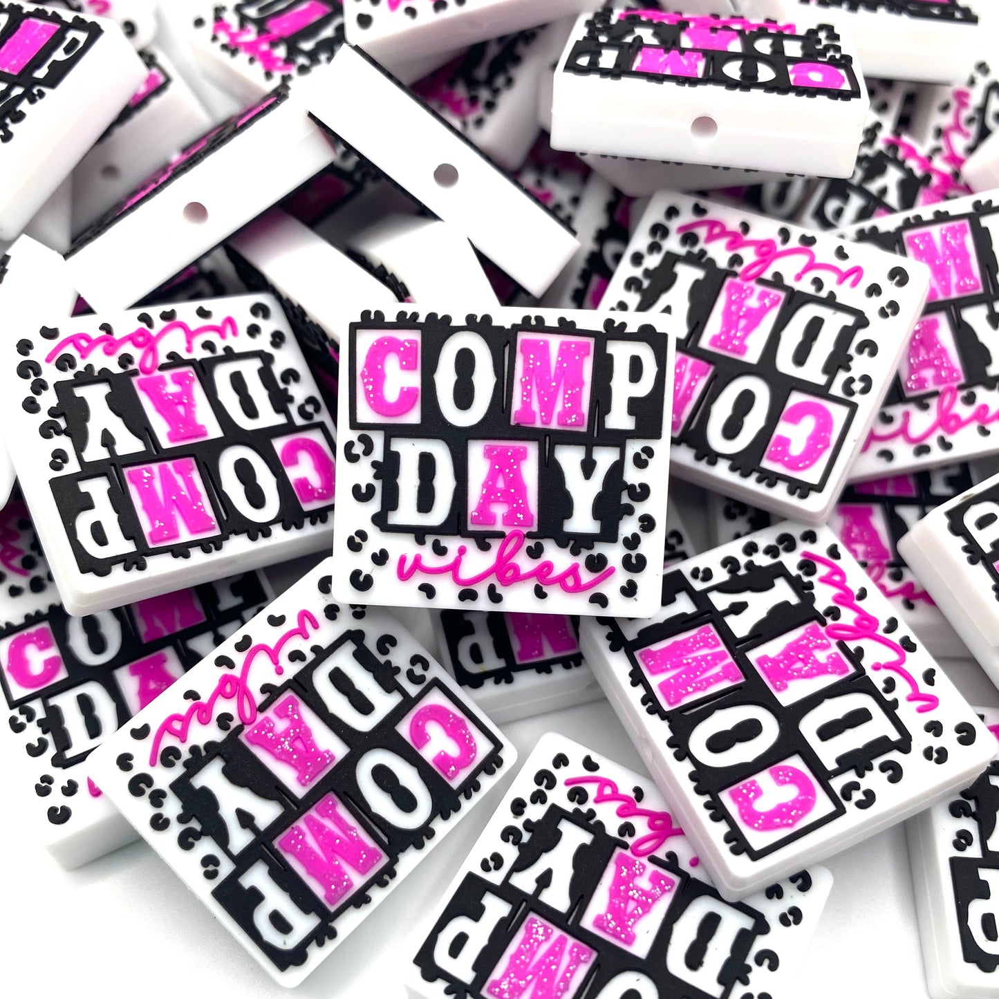 Comp Day Vibes Silicone Focal Beads - EXCLUSIVE