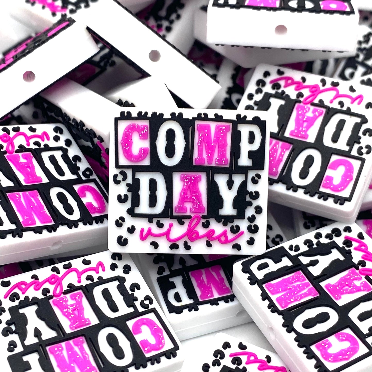 Comp Day Vibes Silicone Focal Beads - EXCLUSIVE