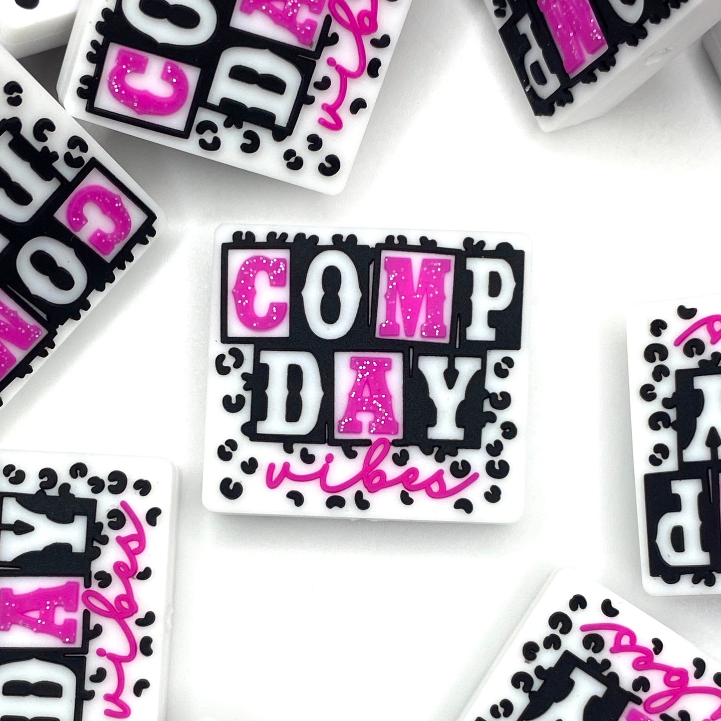 Comp Day Vibes Silicone Focal Beads - EXCLUSIVE
