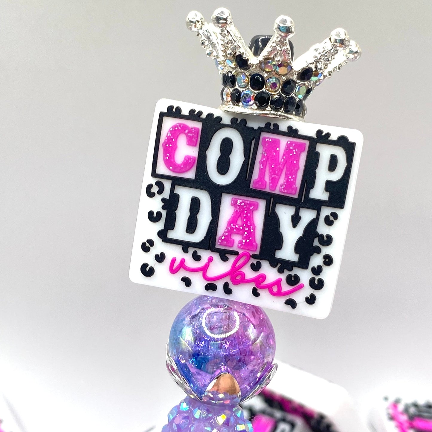 Comp Day Vibes Silicone Focal Beads - EXCLUSIVE