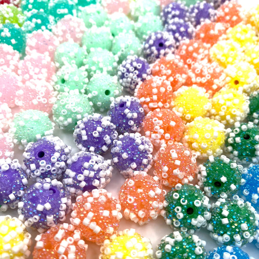 Give Me Some Sugar, Baby! Fancy Beads - 5pcs