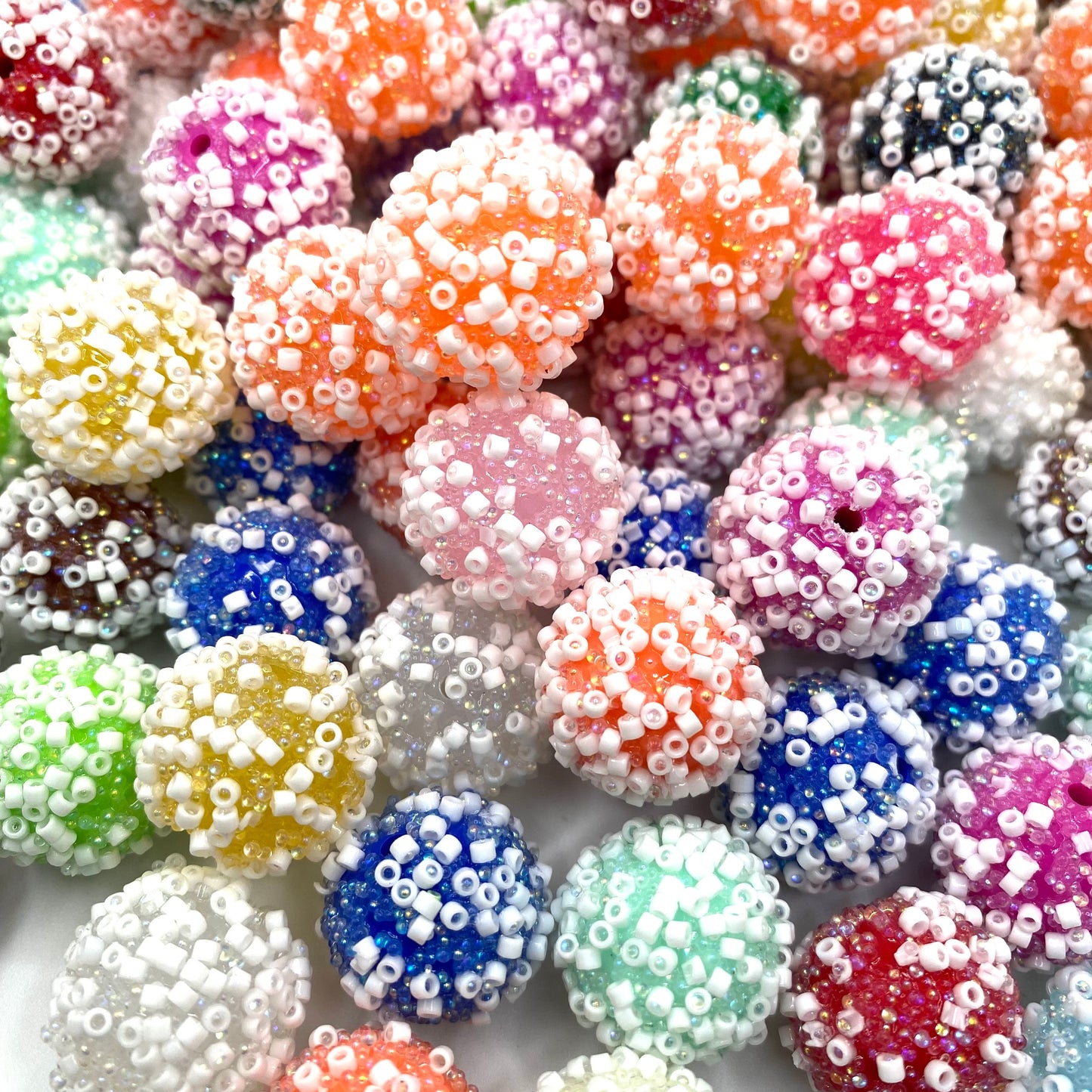 Give Me Some Sugar, Baby! Fancy Beads - 5pcs