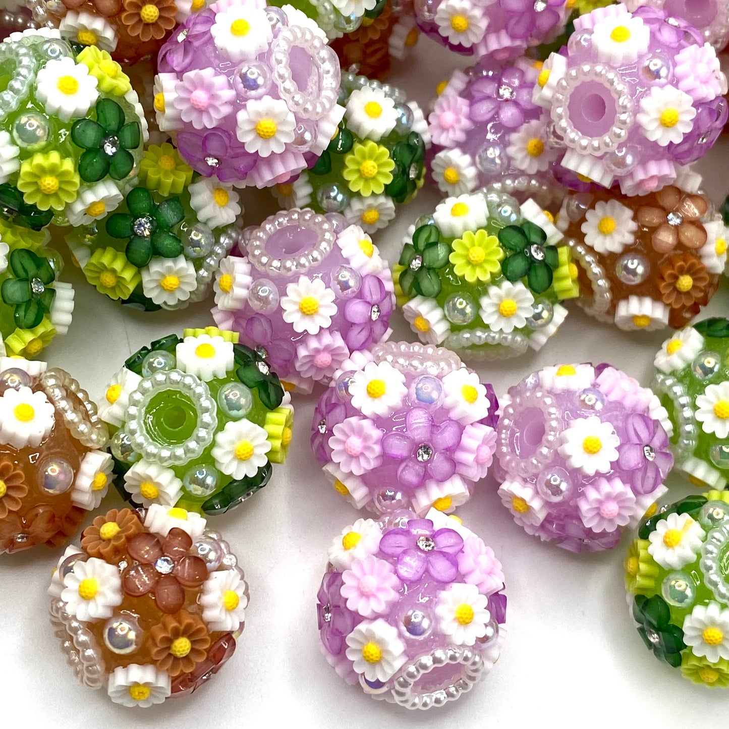 Let Your Soul Blossom Fancy Flower Beads