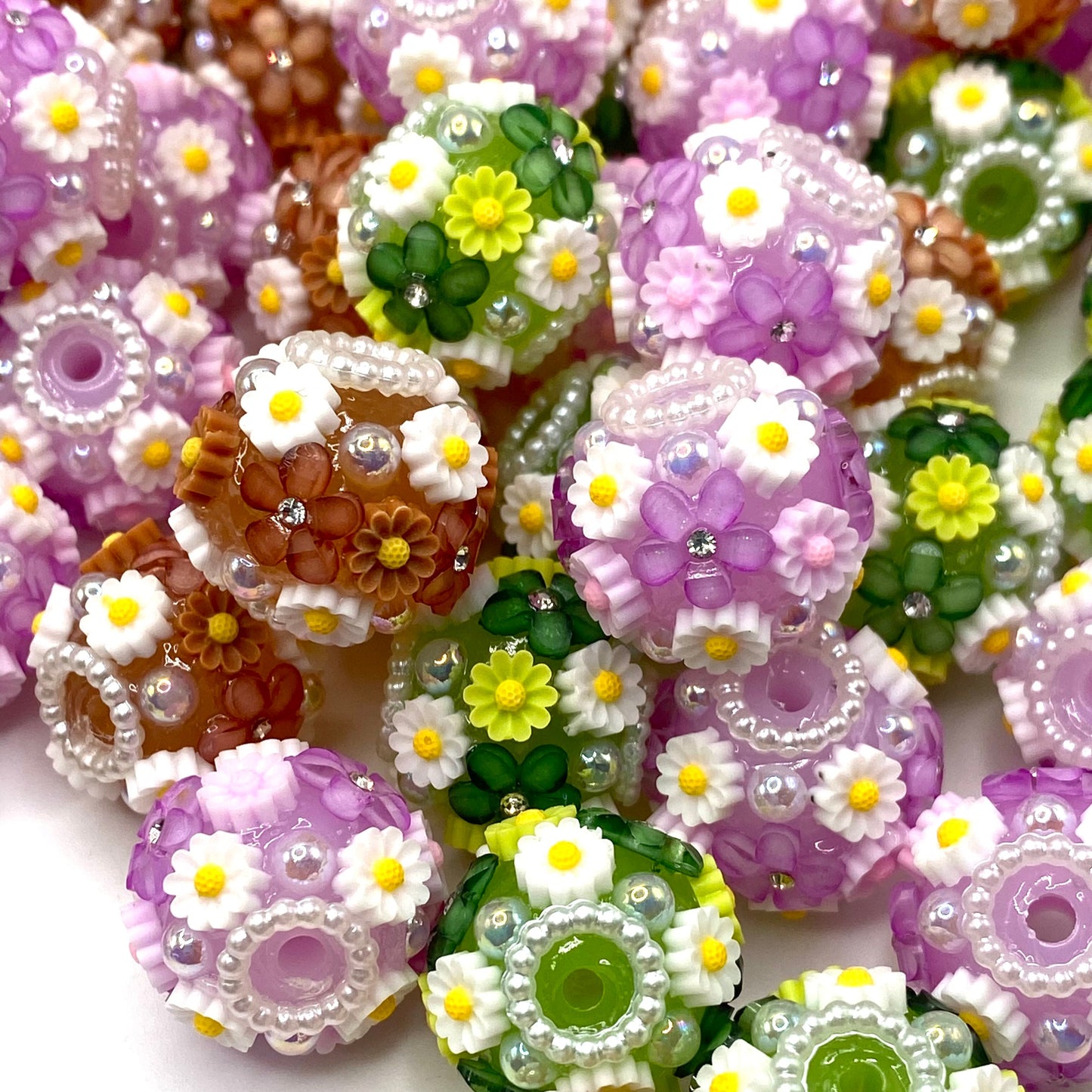 Let Your Soul Blossom Fancy Flower Beads