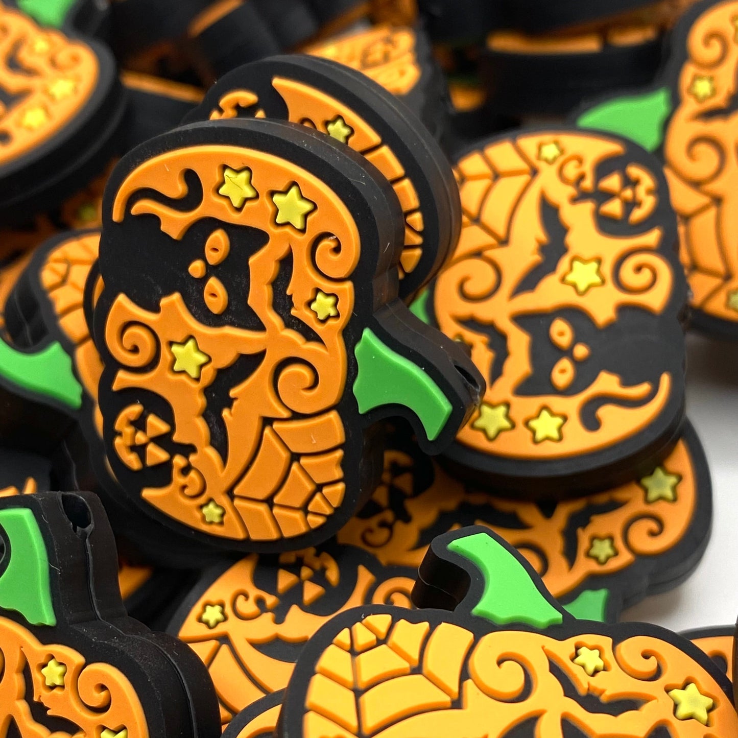 Squash Goals & Cat Rolls Silicone Focal Beads