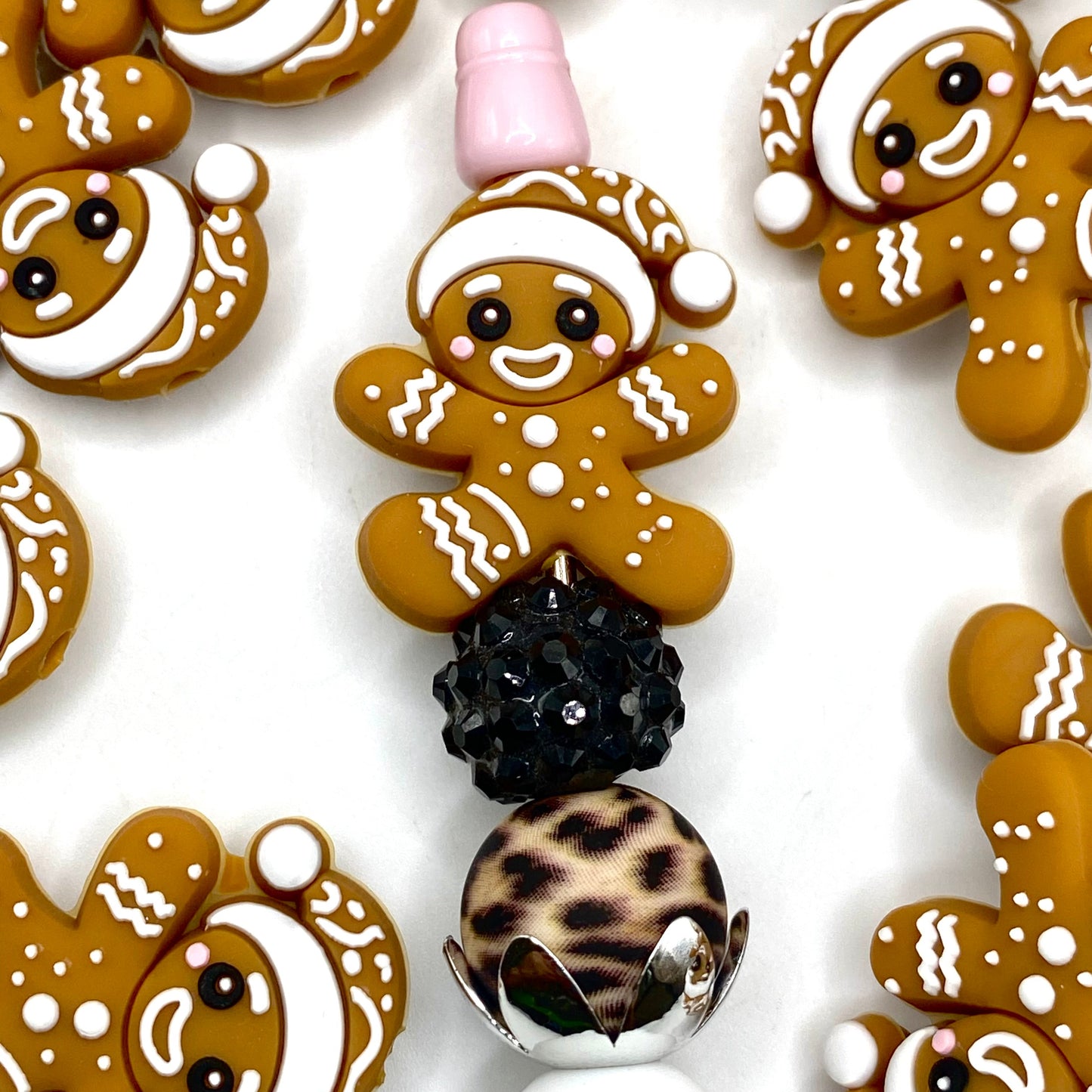 Frosted & Fabulous Silicone Focal Beads