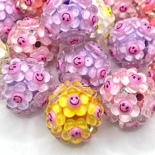 Bloom With a Smile Fancy Flower Beads