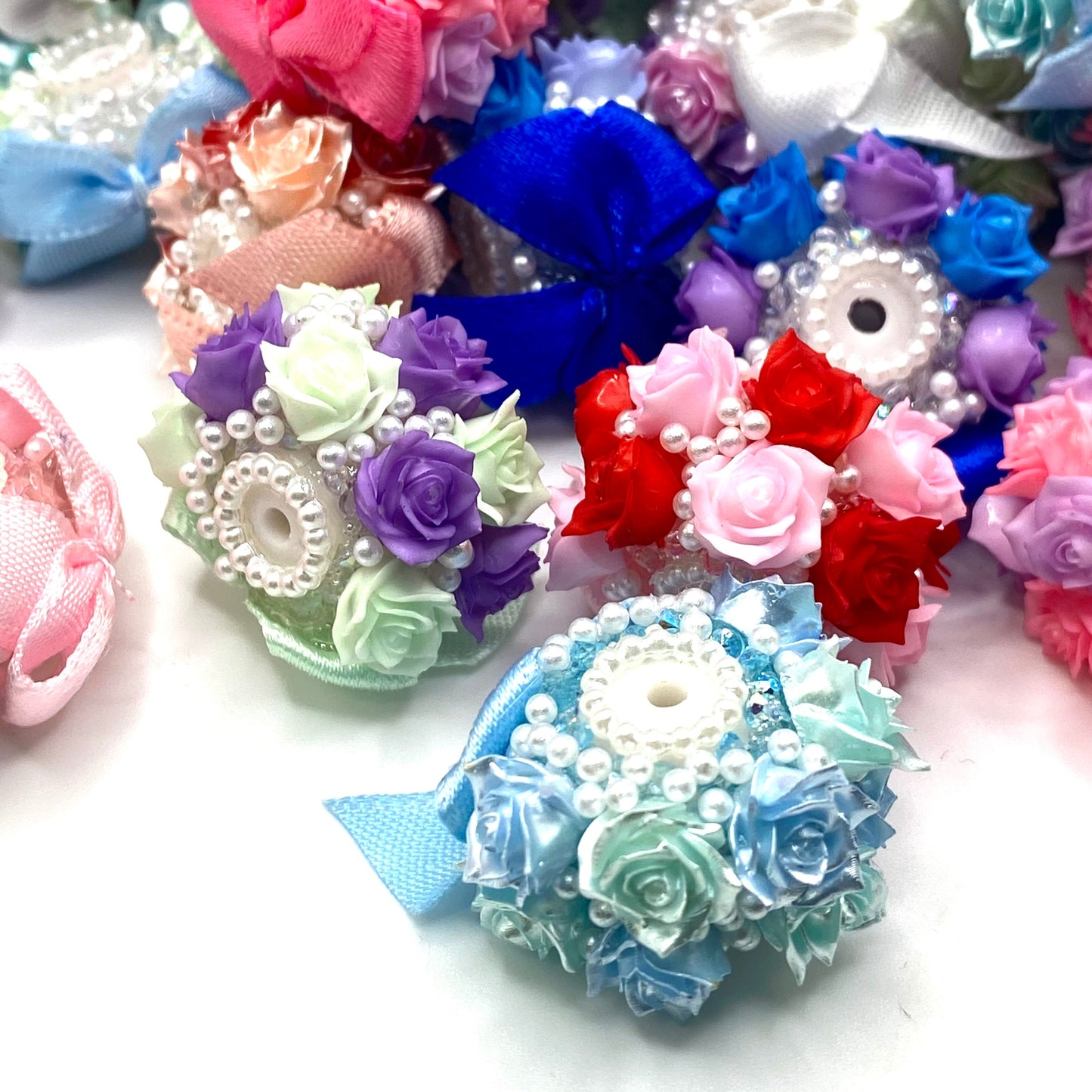 Thorny But Beautiful Fancy Flower Beads