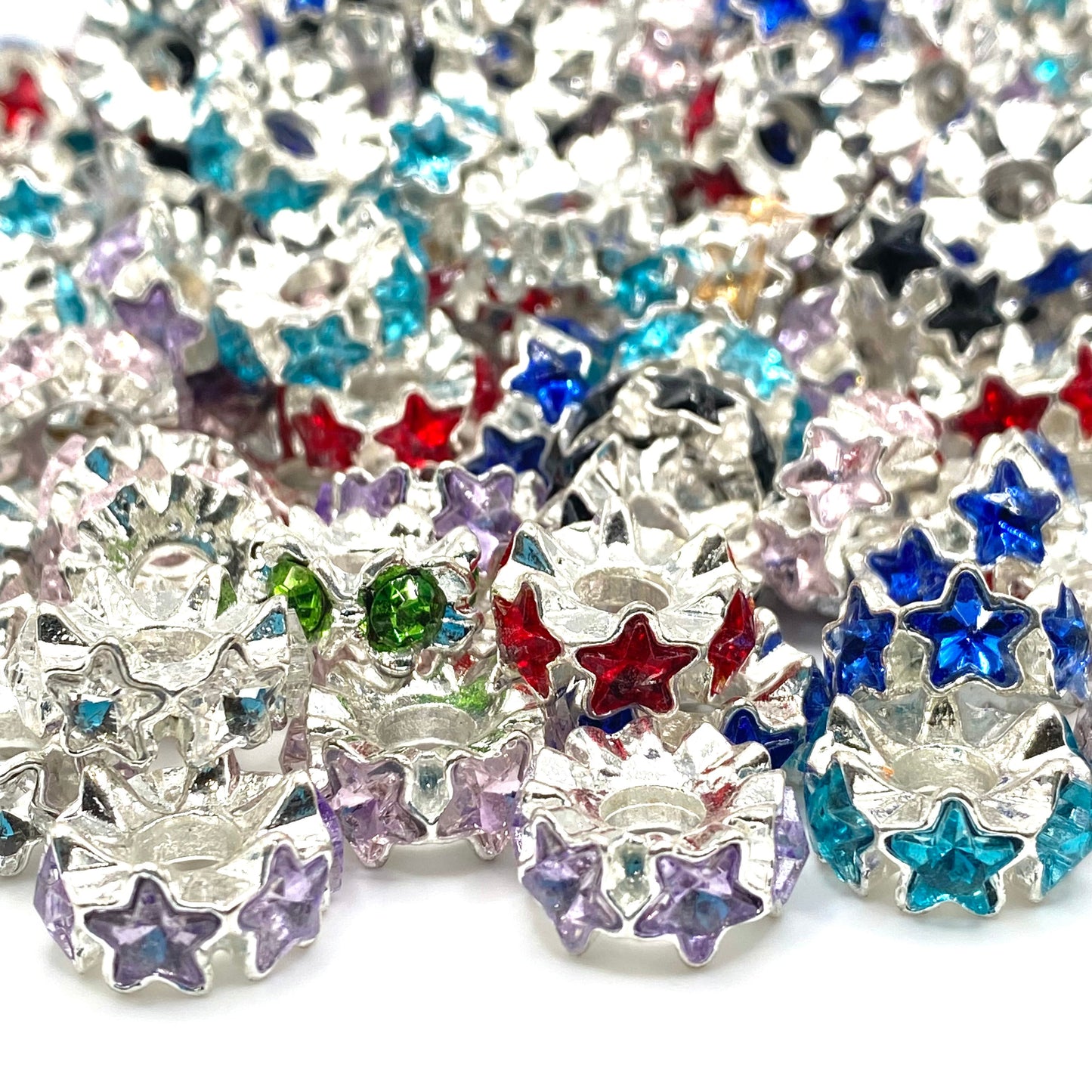Shine On Little Star Fancy Spacer Beads