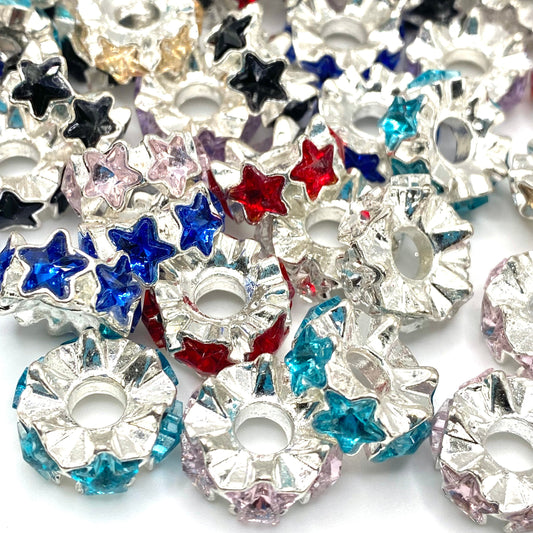 Shine On Little Star Fancy Spacer Beads