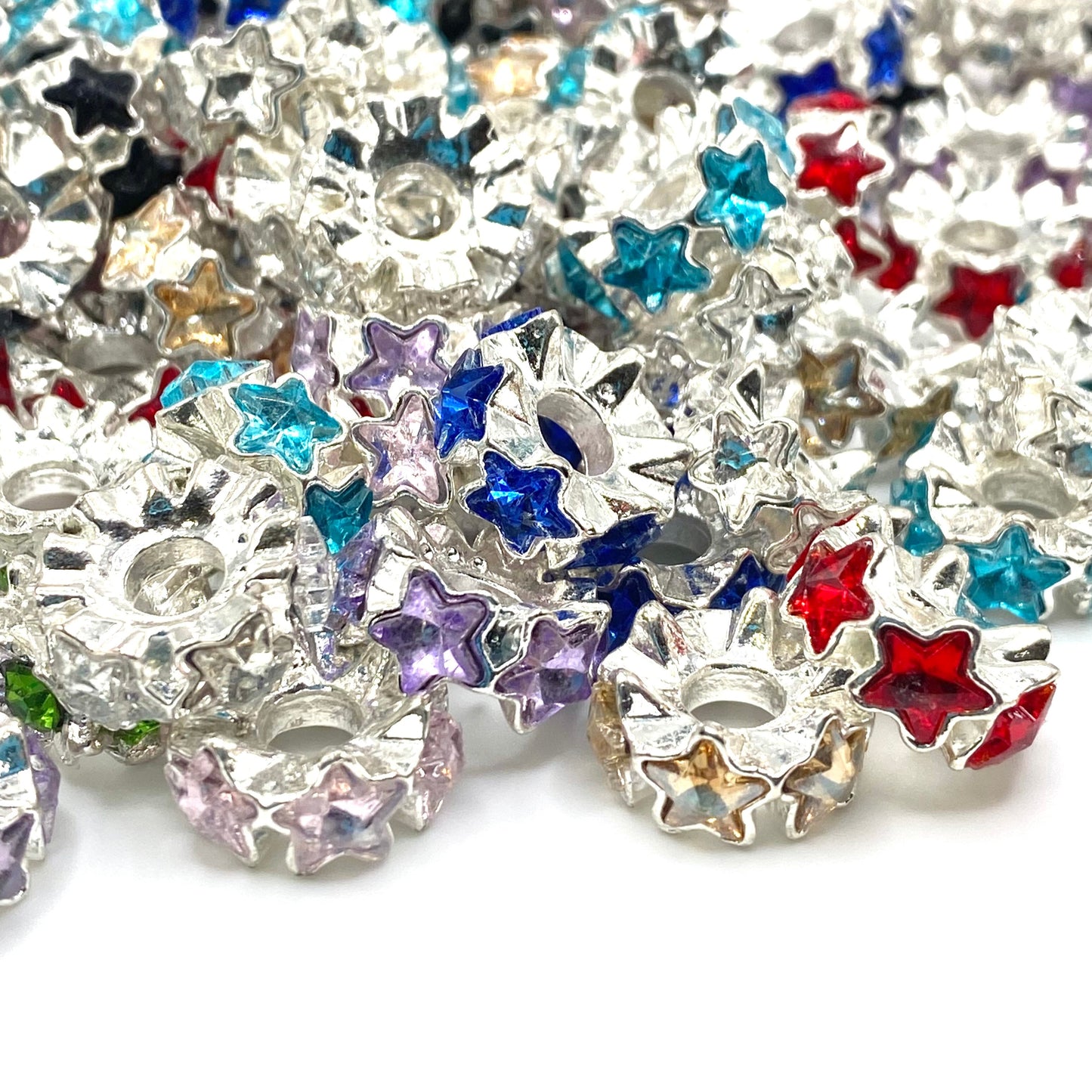 Shine On Little Star Fancy Spacer Beads