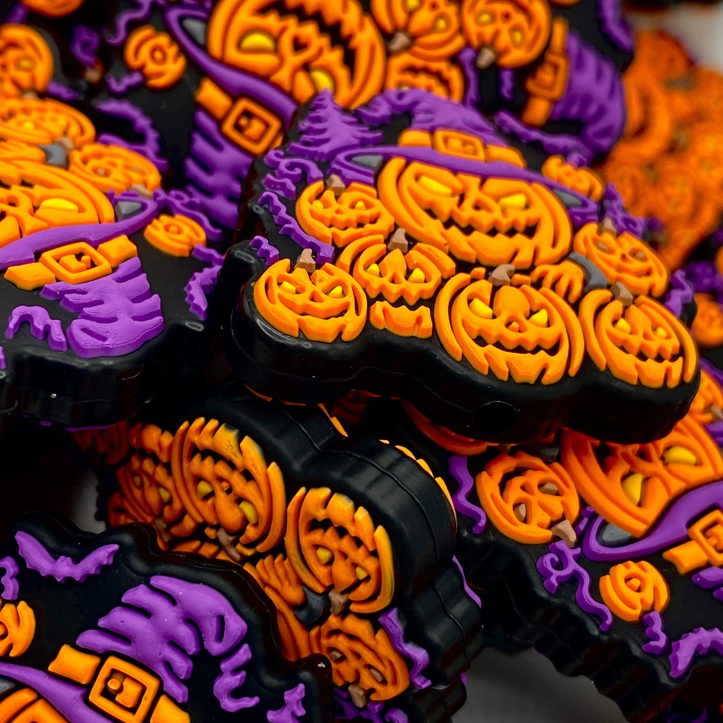 Haunted Harvest Silicone Focal Beads