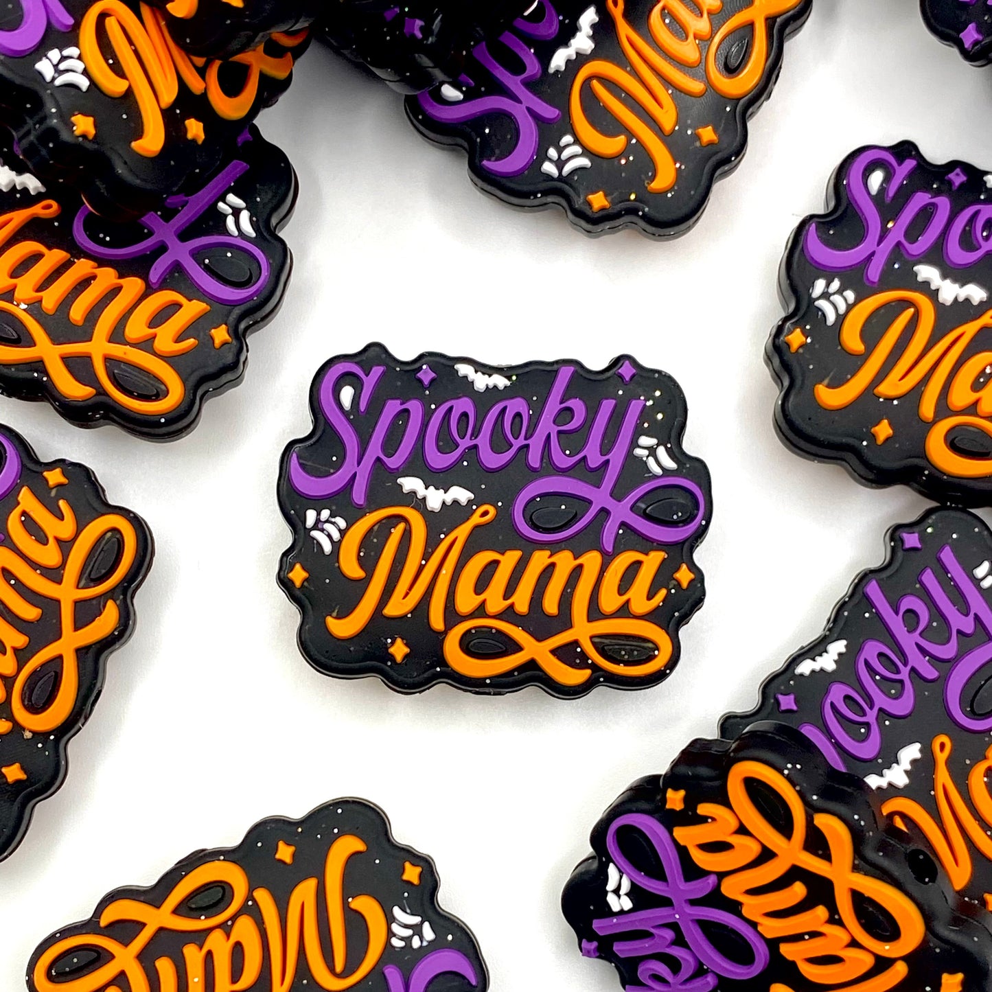 Spooky Mama Silicone Focal Beads