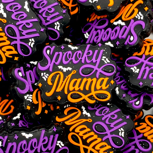 Spooky Mama Silicone Focal Beads