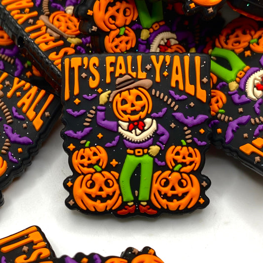 It's Fall Ya'll Silicone Focal Beads