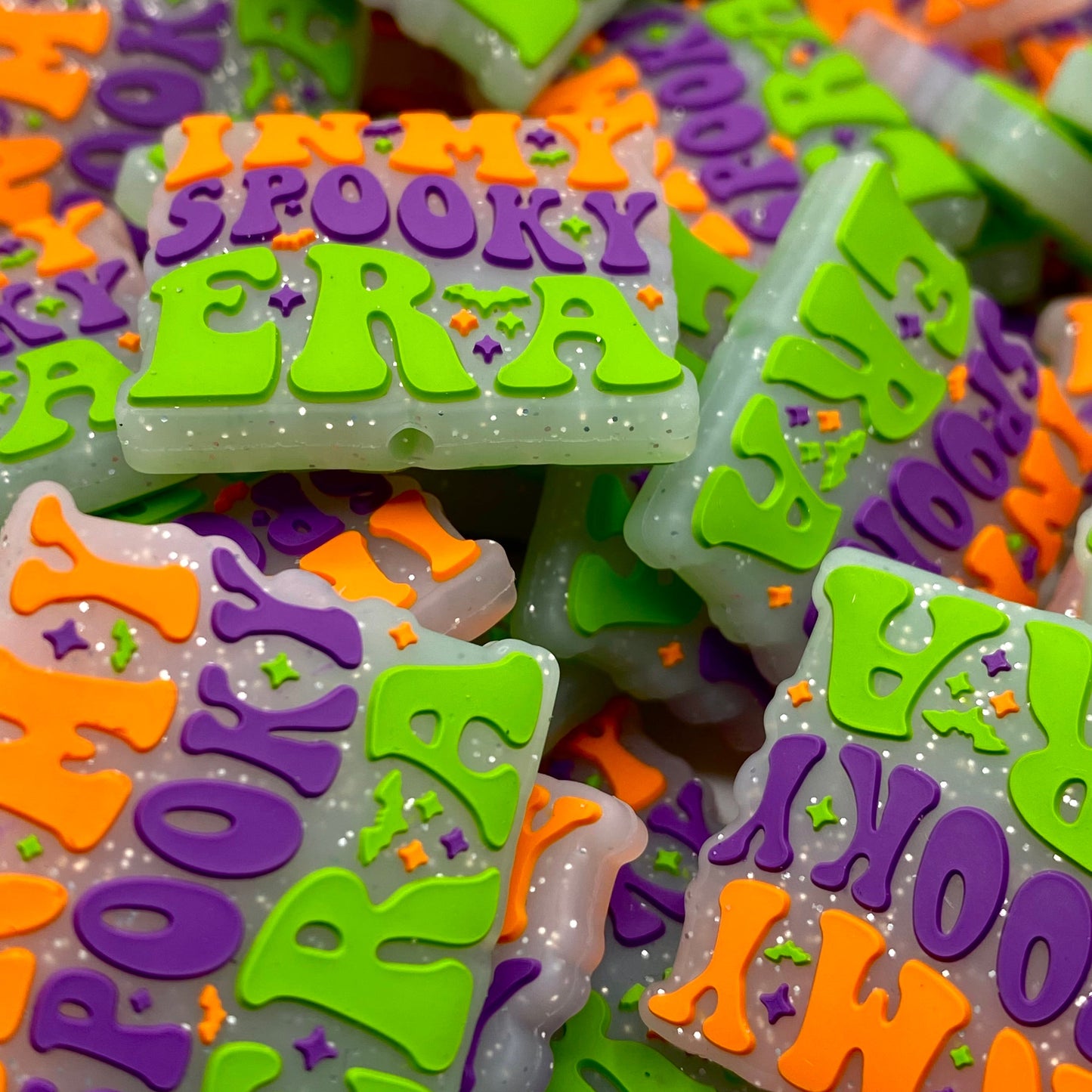 In My Spooky Era Silicone Focal Beads