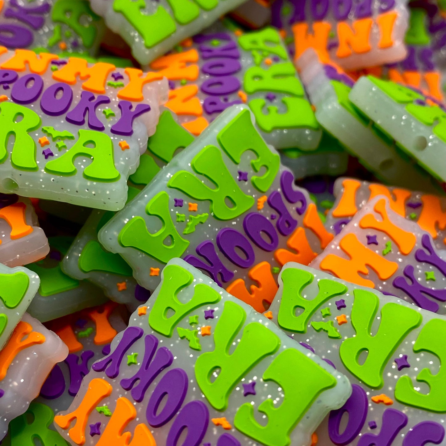 In My Spooky Era Silicone Focal Beads