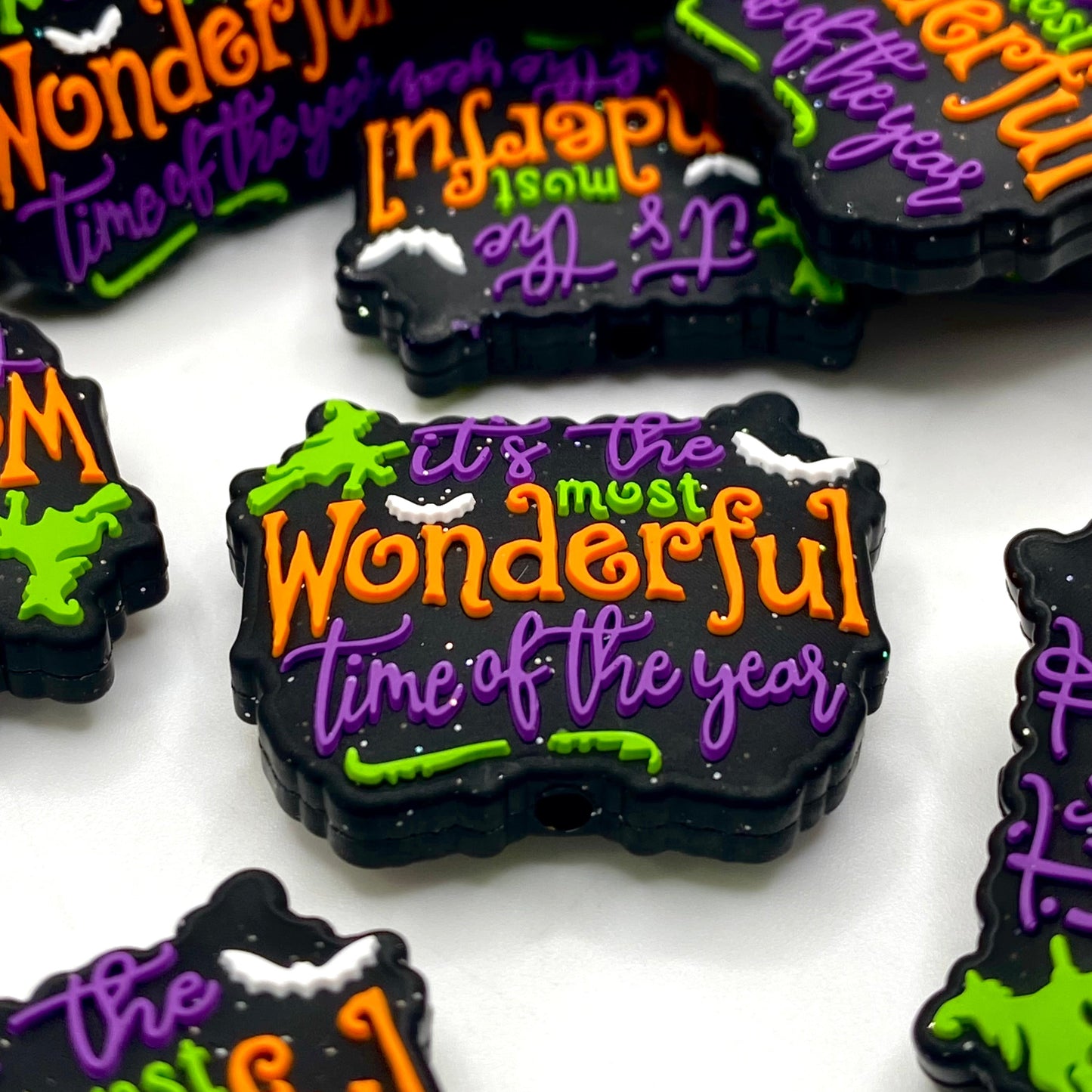 It's The Most Wonderful Time of The Year! Silicone Focal Beads
