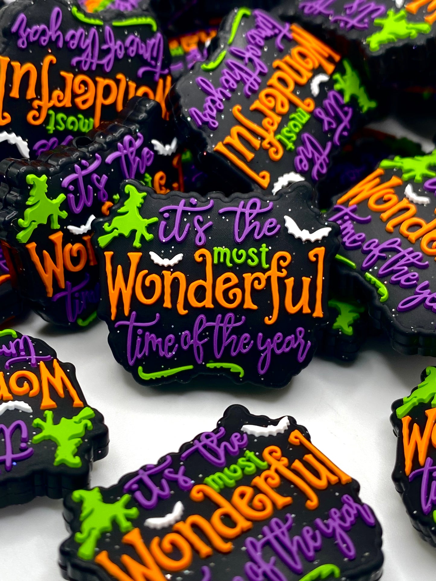 It's The Most Wonderful Time of The Year! Silicone Focal Beads